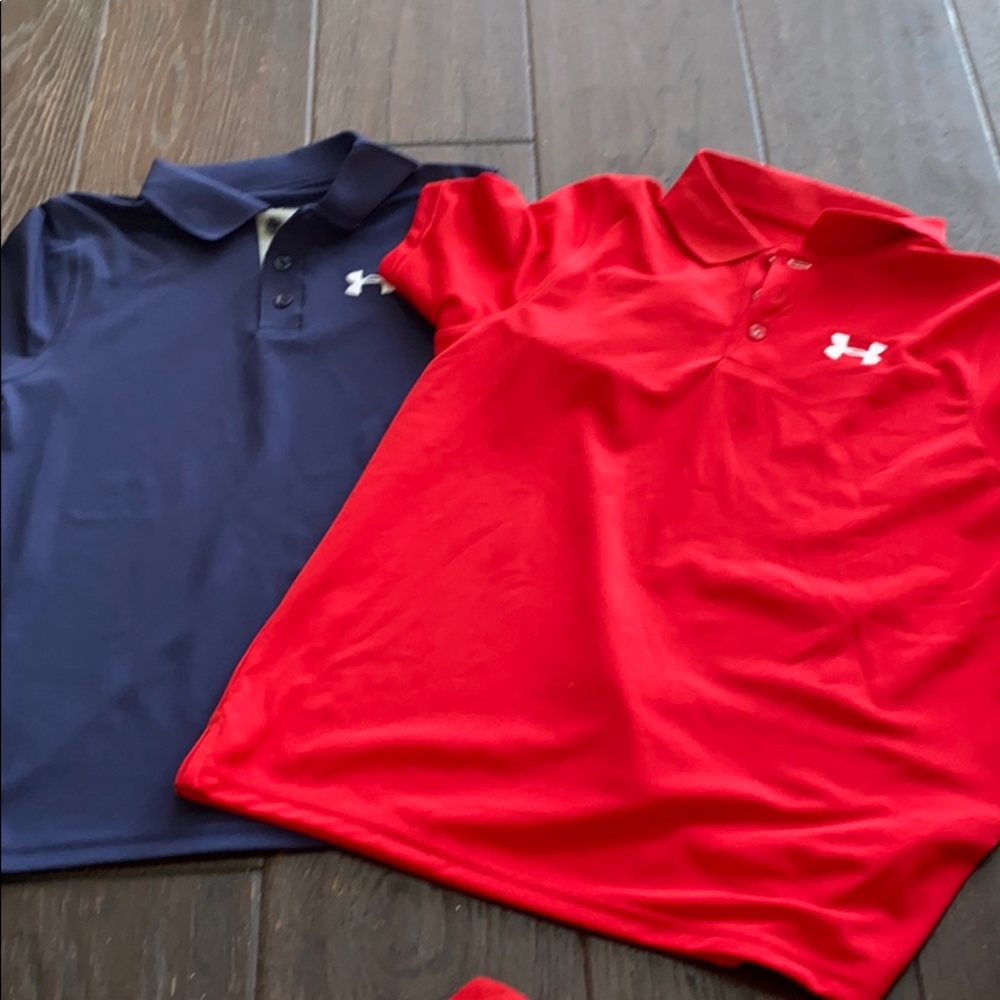 2 performance under Armour polo shirts